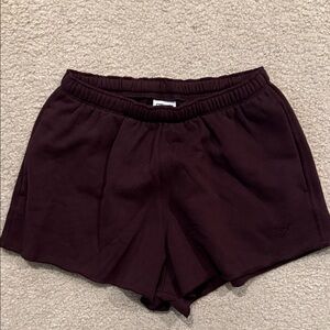 Gymshark Burgundy Shorts